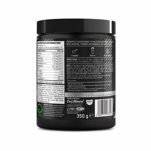 Optimum Nutrition Platinum Creatine Plus Pineapple 350 grams (50 Servings) | 39261CRUE