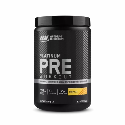 Optimum Nutrition Platinum Pre-workout Tropical 420 grams (20 Servings) | 67439HAXP