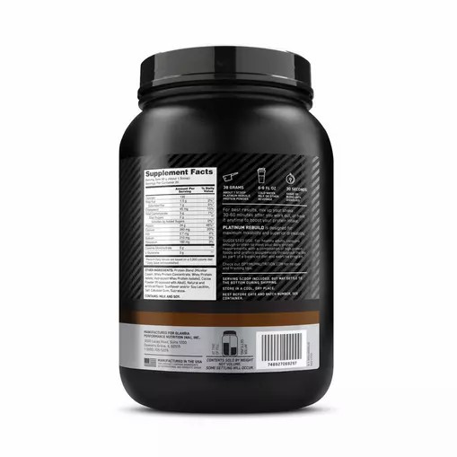 Optimum Nutrition Platinum Rebuild Dark Chocolate 1.67 lb (20 Servings) | 73082NMDX