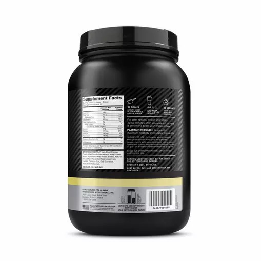 Optimum Nutrition Platinum Rebuild Vanilla Buttercream 1.63 lb (20 Servings) | 43062SMAK