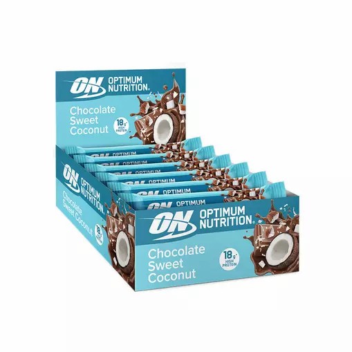 Optimum Nutrition Protein Bar Chocolate Sweet Coconut 720 grams (12 Bars) | 14520WFPJ