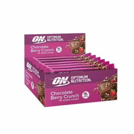 Optimum Nutrition Protein Bar Chocolate Berry Crunch 720 grams (12 Bars) | 82361LZEM