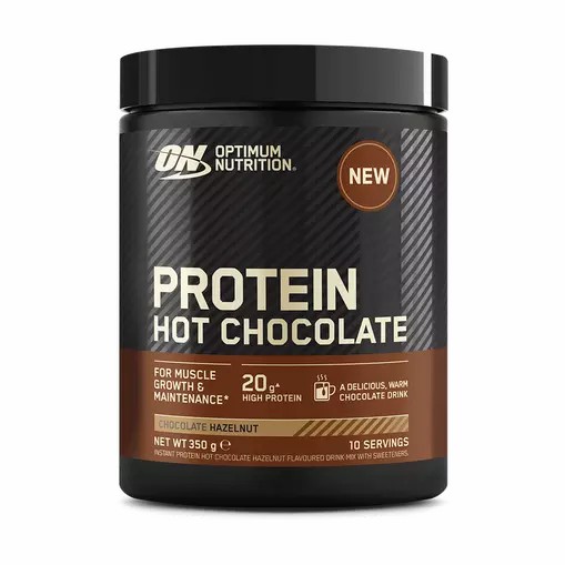 Optimum Nutrition Protein Hot Chocolate Chocolate Hazelnut 350 grams (10 Servings) | 18496ULGO