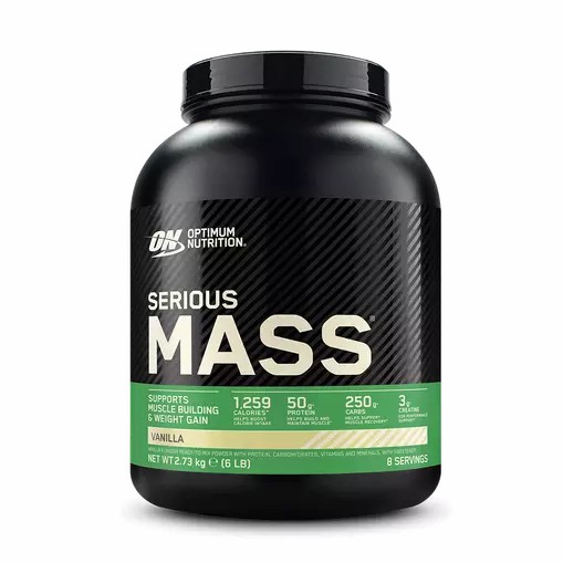 Optimum Nutrition Serious Mass Gainer Vanilla 2.73 kg (8 Servings) | 18934NKWS